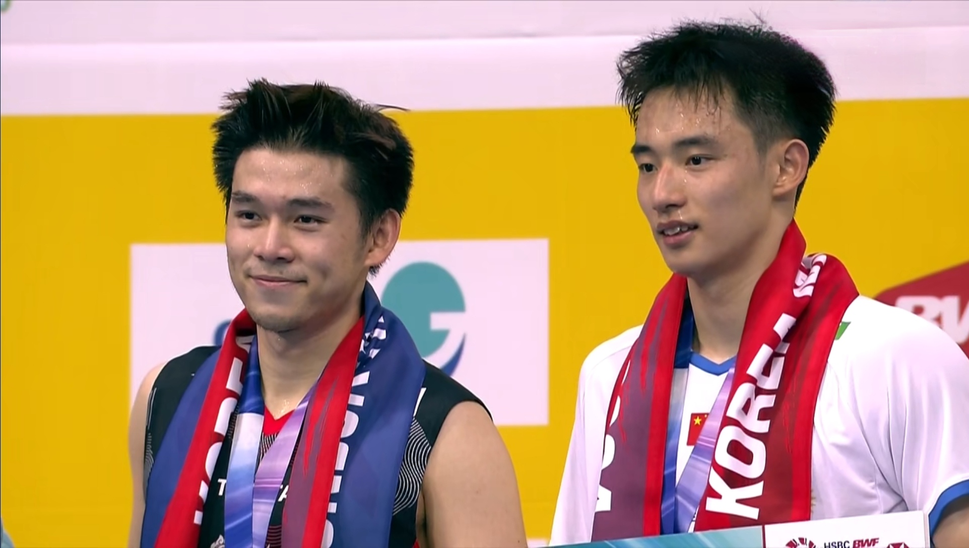 包含韩国羽毛球队翻盘英格兰羽毛球队，马琳高光表现的词条