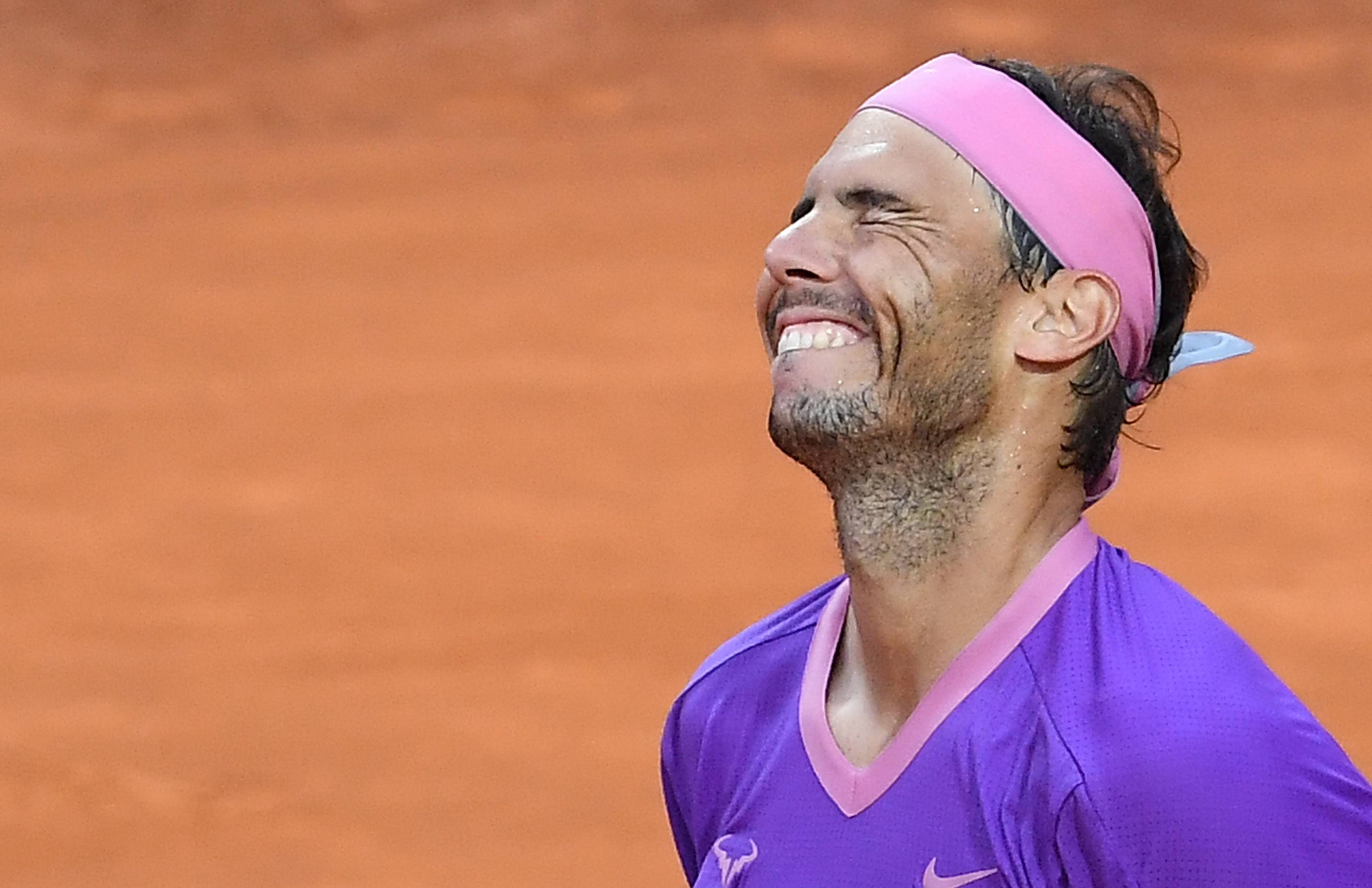 包含意大利网球队逆转德国网球队，纳达尔高光表现的词条